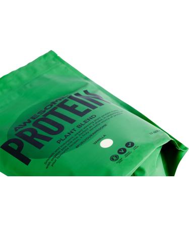 Ben Coomber Vanilla Awesome Protein Powder | 1kg Organic Vegan Blend | 33 Servings Low-Calorie Plant-Based Vanilla Powder - Buy Online on GoSupps.com