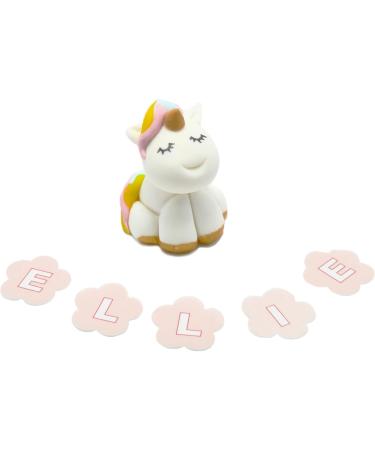 SugArt Unicorn Edible Cake Toppers | Handmade Animal Cake Decorations for Birthdays Easter Decorations or Baby Showers | Perfect on Fondant Butter Cream & Icing Sugar Cakes | Contains Food Colors - Buy Online on GoSupps.com