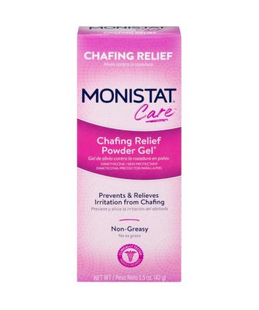 MONISTAT Chafing Relief Powder Gel 1.5 oz (Pack of 6)