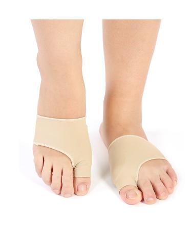 Hallux Valgus Care Pain Set Silicone Bunion Flat Iron Hallux Valgus Corrector Toe Protector Foot Care Pain Relief (S)