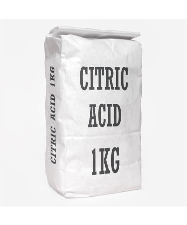 BlueBay Aquatics 1KG - Citric Acid Anhydrous E330 Pharmaceutical Food Grade 100% Pure Bath Bombs