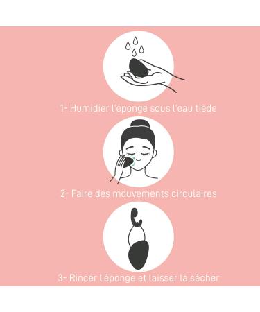 Feel Natural Konjac Sponge - Cherry Blossom | Eco-Friendly Facial Cleanser for Glowing Skin - Buy Online on GoSupps.com
