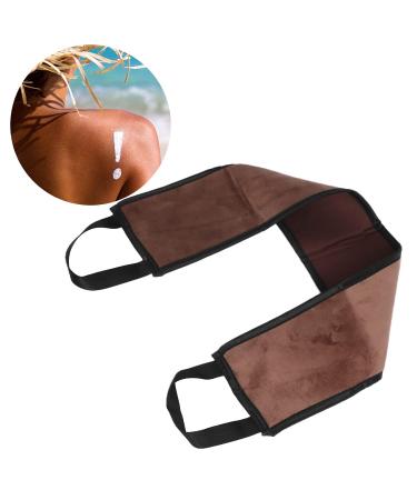 Soft Back Tanning Applicator - Easy Exfoliating Back Scrubber & Deep Cleaning Body Brush for Effective Tanning | Flocking Applicator for Cream Lotion & Mousse - Buy Online on GoSupps.com