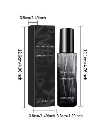 Men's Eau De Parfum Eau de Toilette Perfume Spray Refreshing And Long Lasting Fragrance for Couples and Date Nights Couple's Atmosphere Perfume Lasting Wear Birthday Gifts for Men 0.16 Ounce (Pack of 1) Black - Buy Online on GoSupps.com