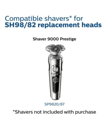 Philips Norelco SH98/82 Shaving Head for Series 9000 Prestige - Replacement Shaver Head - Buy Online on GoSupps.com