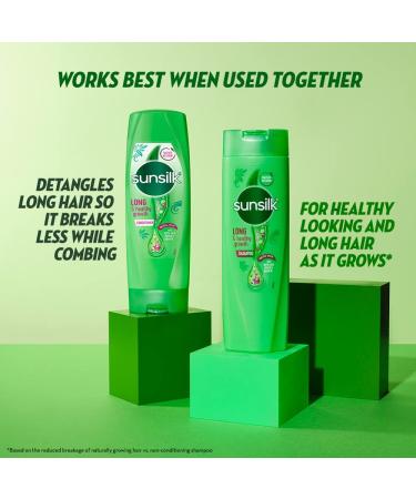 Sunsilk Long & Healthy Growth Shampoo 360ml - Nourish & Strengthen Your Hair | Buy Internationally - Buy Online on GoSupps.com