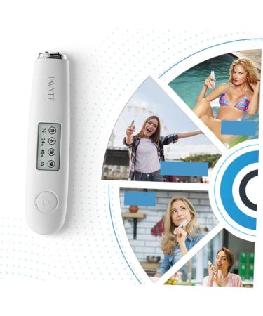 Beatifufu 1pc Skin Tool Skin Care Cosmetic Instrument Tighten Skin Wrinkles Skin Care Tools Facial Massager for Women Skin Tester Skin Care Tester White Travel Testing Machine Intelligent - Buy Online on GoSupps.com