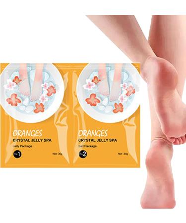 Bain de pieds p dicure pour pieds secs - Bain de pieds rajeunissant sels de bain de pieds pour femmes et hommes bain de pieds en gel e de | orange - Buy Online on GoSupps.com