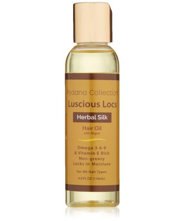 Pydana Collection Luscious Locs Herbal Silk Hair Oil - Hair Growth Oil for Thicker  Stronger  Longer Hair - Natural and Chemical free Hair Oil (118ml)