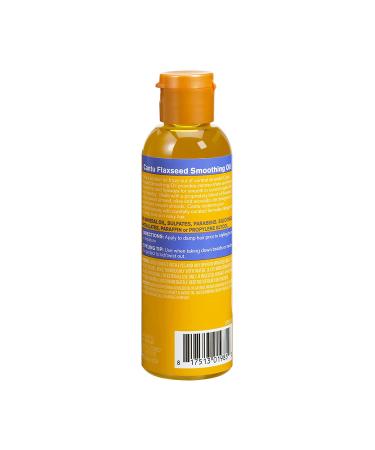 Cantu Flaxseed Hair Oil - 3.4 oz with Olive, Almond, Castor, Avocado Oils - Buy Online on GoSupps.com