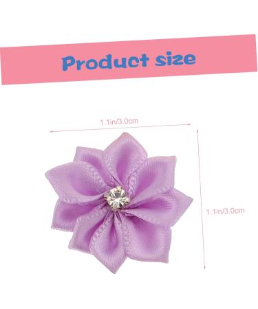 COHEALI 100pcs Hand Sewing Small Flower Rhinestones Hairpin - Buy Online on GoSupps.com