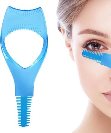 Mascara Shield Lash Shield Portable Mascara Shield Guard with Eyelash Comb 3 -in -1 Mascara Guard Lash Applicator Tool Makeup Accessories for Women Girls and Ladies Blue - Buy Online on GoSupps.com