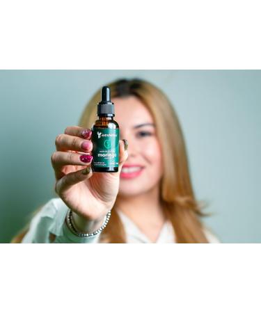 Moringa Oil 30ml | Cold Pressed Vitamin E Rich Hydrating & Anti-Aging Face & Hair Oil - Shop Internationally - Buy Online on GoSupps.com