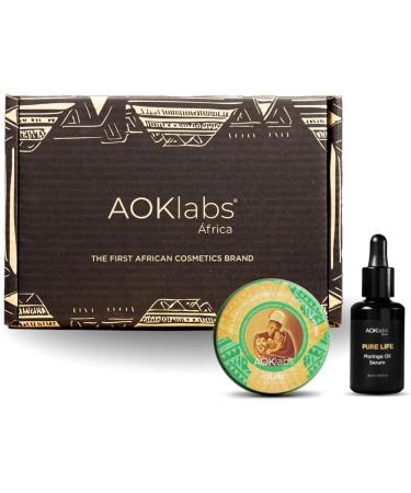  AOKLABS AOKlabs Natural Lifting Effect Pack - Moringa Serum + African Gold Lifting | Anti-Aging Routine with Tightly and Antioxidant Action | Firmer Luminous and Rejuvenated Skin - Buy Online on GoSupps.com