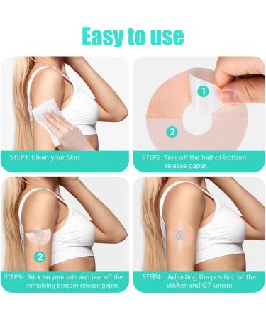 Buy 20 Waterproof Self-Adhesive Dexcom G7 Patches - Pre-Cut Overpatch Set (Brown) | Youshares - Buy Online on GoSupps.com