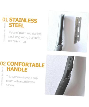 Minkissy 3 Set Razor Head Shavers - Brow & Face Peach Fuzz Razors | Sharp Stainless Steel for Precision Grooming - Buy Online on GoSupps.com