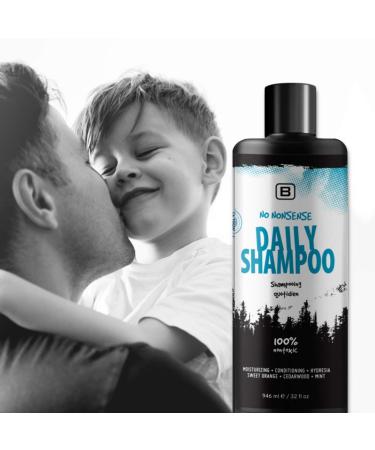 Natural Haircare Daily Shampoo - 32oz Refill | EWG Verified Organic Cruelty-Free Vegan Paraben & Sulfate Free - International Shipping Available - Buy Online on GoSupps.com