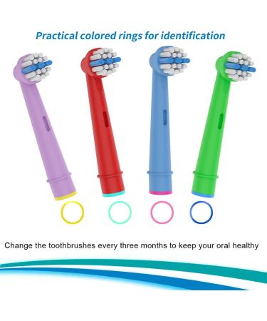 8pcs Oral B Kids Electric Toothbrush Replacement Heads - Soft Bristles, Small Size - Buy Online on GoSupps.com