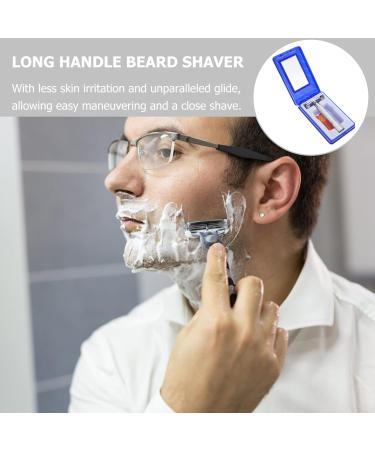 Manual Bart Razor Set | Double-Proof Metal Razor for Body Hair Trimming | Portable & Durable Hair Removal Tool for Home & Salon - Buy Online on GoSupps.com