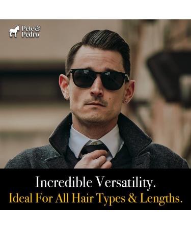 Pete & Pedro CLAY - Men's Hair Clay for Medium Hold and Matte Finish - Adds Body and Thickness - 2 oz (Pack of 1) - Buy Online on GoSupps.com