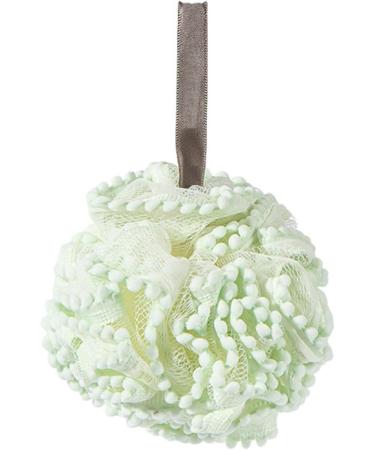 Buy Soft Exfoliating Bath Mesh Sponge - Large Green Shower Ball for Men & Women - Rich Dense Foaming - Buy Online on GoSupps.com