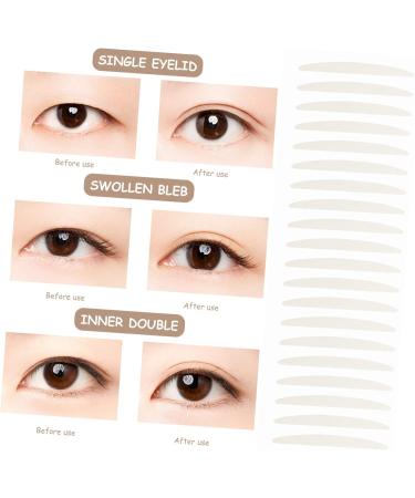 FRCOLOR 20 Sheets Double Eyelid Sticker 2 Sided Tape Makeup Tape Beauty Supplies Invisible Eye Patch 1 count (Pack of 1) Skin Colour - Buy Online on GoSupps.com