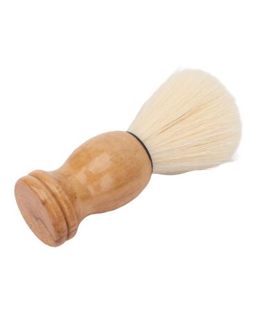Mini Shaving Brush with Curved Handle | Soft Synthetic Hair for Improved Foam | Quick Drying & Easy Clean | Perfect for Travel & Home Use - Buy Online on GoSupps.com