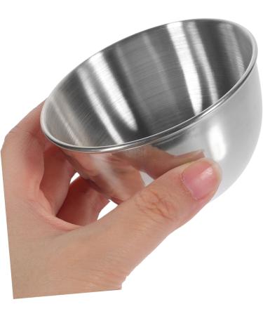 Ciieeo 30 Pcs Stainless Steel Saucer Sauce Containers Ketchup I Am Willow Tomato Paste Tomato Sauce Small Bowls Appetizer Plates Container Pudding Cups Set Salad Dressing Travel - Buy Online on GoSupps.com