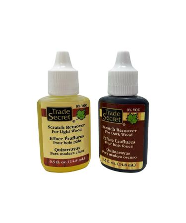 Scratch Remover Pro Set for Dark Wood and Light Wood Furniture, Cover Hides Scratches, Restore Look and Conceal Minor Defects
