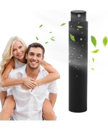 Joberio 10ML Travel Perfume Bottle - 4 Refillable & Travel Size Perfume Bottle | Portable Small Perfume Atomizer | Empty Cologne Dispenser Sprayer Bottle | Small Spray Bottle for Men and Women Black - Buy Online on GoSupps.com