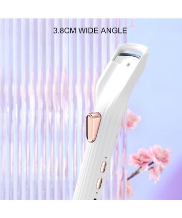 Heated Eyelash Curler | 2-in-1 Electric Lash Curler for Lasting Curl | Soft Silicone Heating Device for Perfect Lashes - Buy Online on GoSupps.com
