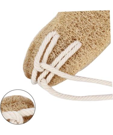 Beavorty Loofah Bath Towel & Body Scrubber - Exfoliating Shower Strap for Smooth Skin | Travel-Friendly Natural Back Scrubber - Buy Online on GoSupps.com
