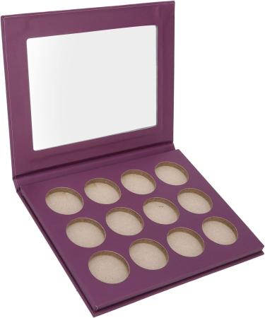DIY Empty Eyeshadow Empty Eyeshadow BoxDIY Empty Eyeshadow 12 Hole Empty Eyeshadow Palette Portable DIY Makeup Empty Bh Bronzer Palette for Cosmetics Store (Purple) - Buy Online on GoSupps.com