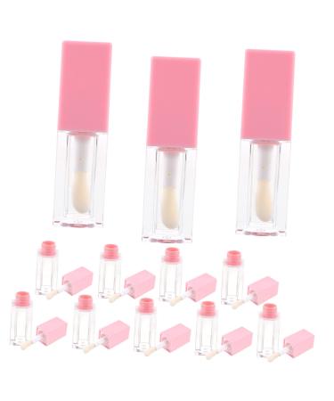 Hemobllo 12pi ces Lot de Tubes de Gloss Plastique Vides pour Ranger Gloss et Soin des L vres sans Fuites