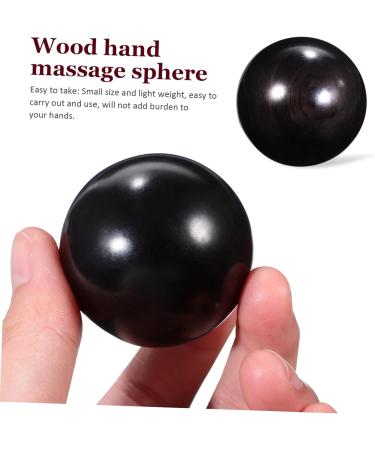 Plafope 2-Piece Wooden Massage Balls - Chinese Stress Relief & Hand Exercise Tools - Handmade Wood Massage Balls for Relaxation - Buy Online on GoSupps.com