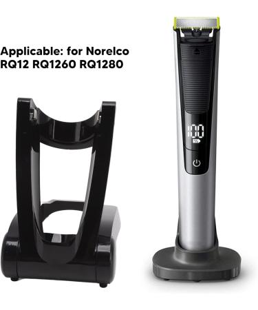 Acouto Bartschneidereider Charging Station - Wireless Beard Cutter Replacement for RQ12 RQ1260 RQ1280 | Durable ABS Material - Buy Online on GoSupps.com