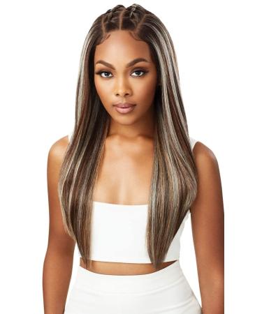 Outre Perfect Hair Line Synthetic 13x6 Lace Front Wig - JAYLANI (1B Off Black) - Premium Quality Synthetic Wig - Buy Online on GoSupps.com
