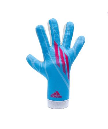 adidas Unisex Kids X Gl Trn J Goalkeeper Gloves 3 SKYRUS/WHITE/TMSHPN