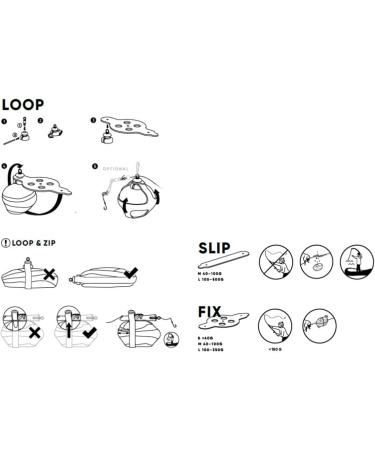 Fishstone Universal Stone Assembly Loop-Kit | Durable Pear Sinker for Carp & River Fishing | Versatile Fishing Weight Alternative - Buy Online on GoSupps.com
