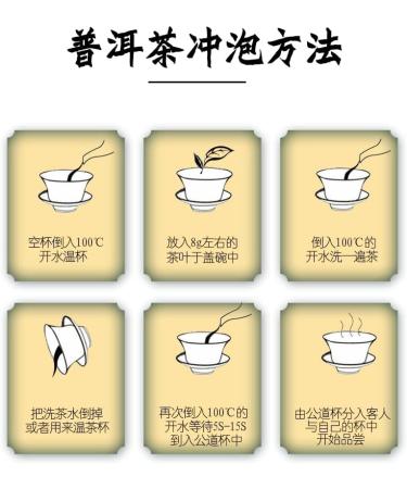 Pu-erh tea 2018 Xinghai Golden Dog Prosperity 357g Raw - Buy Online on GoSupps.com