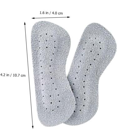 Shop NOLITOY 3 Pairs Anti-Wear Foot Stickers Insoles for Women s Sneakers & Heels - Cushioned Leather Protectors for Comfortable High Heel Boots - Buy Online on GoSupps.com