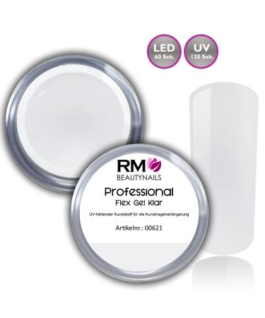 Professional Flexgel Flexible Builder Gel | Clear Thick Viscosity for LED & UV | 5ml Pack - Buy Online on GoSupps.com