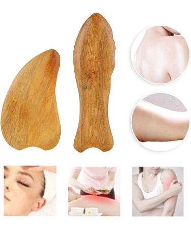 Wytino Massage Plate - Wooden Gua Sha Scraping Board for Face & Muscle Pain Relief | Stress Reduction Tool | International Shipping - Buy Online on GoSupps.com
