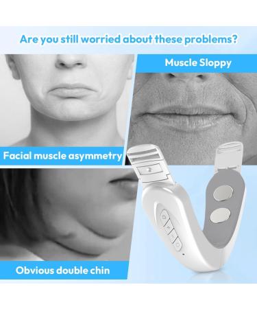 Zinueen V-Face Face Toning Device Electric with 6 Modes and 12 Intensity Levels for Firmer Skin and Deeper Tone for Women - Buy Online on GoSupps.com