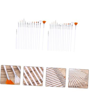 Zerodeko 30pcs Cake Coloring Pens Pottery Tool Kit Fondant Clay Carving Brush Food Coloring Marker Pens Sugar Craft Tools Sugar Cookie Decor Sugar Craft Pens Nylon Fudge White Set - Buy Online on GoSupps.com