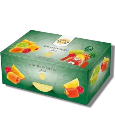 Jelly Fruits Bundle of 2 Newberry Fruits Jewels 300g (New Berry Fruits with Liquid Centre) bundled by The Great British Kitchen - Buy Online on GoSupps.com