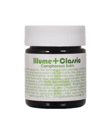 Living Libations - Organic Illume Classic Camphorous Balm | Natural Wildcrafted Clean Beauty (0.17 oz | 15 mL)