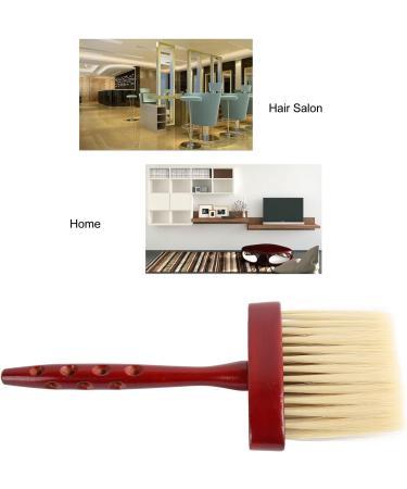 Barber Brush Duster Ergonomic Neck Duster Brush with Wooden Long Handle and Nylon Bristles Durable Neck Hair Cleaning Brush for Beauty Salon Hair Salon Home Barber Cleaning Brush for Hair Cutting - Buy Online on GoSupps.com