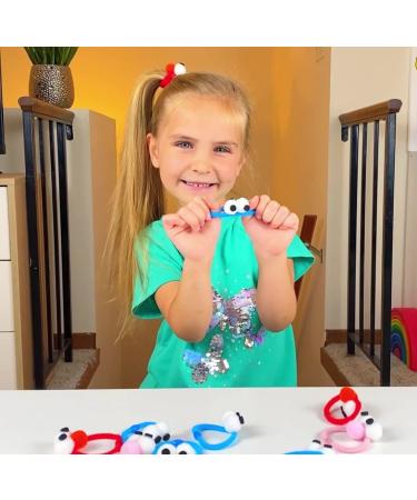 BELOF 18 pcs Cute Hair Accessories for Girls - Toddler Hair Ties Ponytail Holder Elastic Bands in Red, Blue, and Pink - Perfect for Birthday Party Favors - Buy Online on GoSupps.com