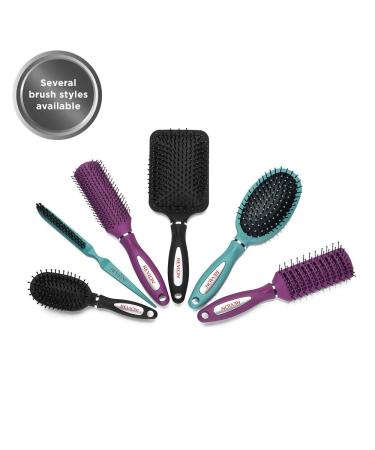 Revlon Straight & Smooth Berry Paddle Hair Brush - Get Frizz-Free, Sleek Hair - Buy Online on GoSupps.com